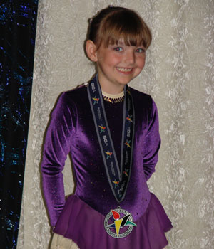 Madison: 2nd Place, Beginner Freeskate, State Games of America, Colorado Springs, CO.